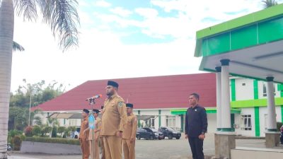 Pimpinan Apel Pagi, Bupati Bassam Soroti Perilaku Pegawai yang Malas Ikut Pembinaan