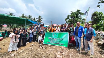 Bupati dan Wakil Hadiri Peletakan Batu Pertama Sekretariat HMI Cabang Bacan