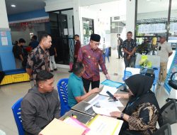 Pastikan Pelayanan Publik Lancar, Wali Kota Ternate Sidak di Sejumlah OPD