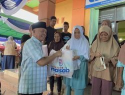 Ramadan Berkah! Nasri Abubakar Berbagi Sembako Sebanyak 1000 Paket