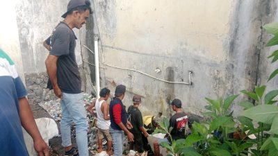 DLH Kota Ternate Bersama Warga Gamalama Kerja Bakti Jumat Bersih