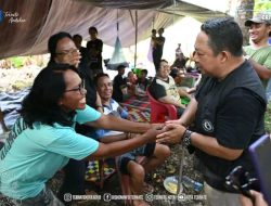 Tinjau Lokasi Gempa Batang Dua, Rizal Beri Bantuan dan Semangat Motivasi