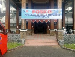 Bantuan Logistik ke Warga Terdampak Gempa di Kota Ternate juga Mulai Disalurkan