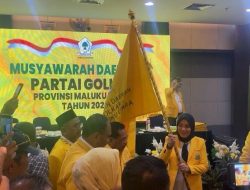 Terpilih Kembali, Alien Mus: Partai Golkar Akan Selalu Berkibar di Maluku Utara