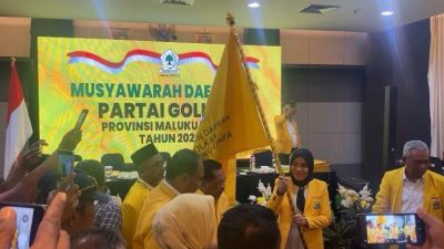 Terpilih Kembali, Alien Mus: Partai Golkar Akan Selalu Berkibar di Maluku Utara