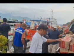 Pemkot Ternate Distribusikan Bantuan Logistik ke Batang Dua