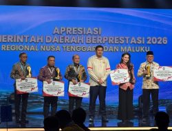 Ternate Kembali Raih Prestasi Tingkat Nasional, Wali Kota Tauhid Diapresiasi Pemerintah Pusat