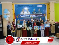 Tutup Lomba Bertutur Anak, Plh Kepala Dispersip Ternate: Semua Peserta Terbaik!