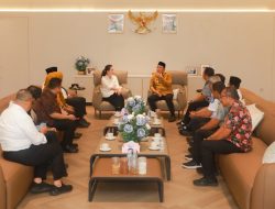 Matangkan Persiapan Rakernas JKPI, Pemkot Ternate Temui Gubernur Sherly