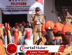 Lepas Kontingen Pramuka Ikut Jamnas, Tauhid: Harumkan Nama Daerah di Kancah Nasional