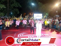 Pawai Budaya dan Karnaval Akhiri Seluruh Rangkaian Rakernas JKPI XII 2026 di Kota Ternate