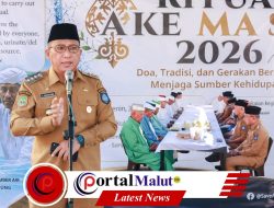Ritual Ake Ma Sou! Wali Kota Ternate Minta PDAM dan Warga Jaga Tradisi