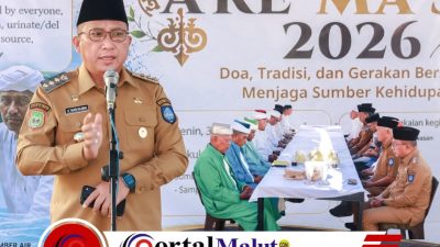 Ritual Ake Ma Sou! Wali Kota Ternate Minta PDAM dan Warga Jaga Tradisi