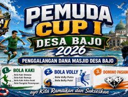 Catat! Turnamen Pemuda Cap I Desa Bajo Siap Digelar