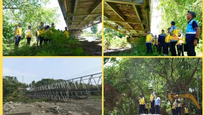 BPJN Malut Pastikan Perbaikan Jembatan Akelamo Dikebut Sebulan