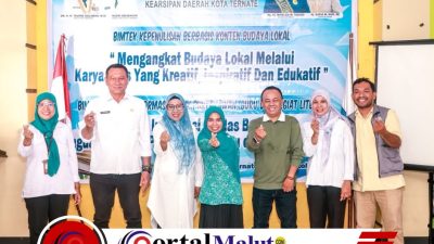 Dispersip Ternate Gelar Bimtek Kepenulisan Berbasis Budaya Lokal dan Literasi Informasi