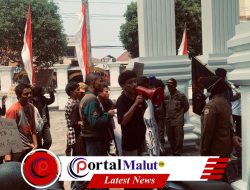 Gelar Unjuk Rasa, Samurai Malut Desak Pemprov Hentikan Aktivas PT Nico